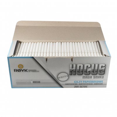 Сигаретные гильзы с белым фильтром HOCUS White 500шт HOCUS White фото