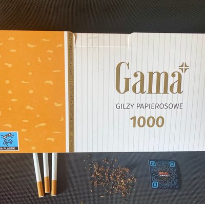 Сигаретные гильзы Gama 1000 шт Gama 1000 фото
