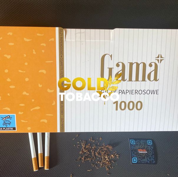 Сигаретні гільзи Gama 1000 шт Gama 1000 фото