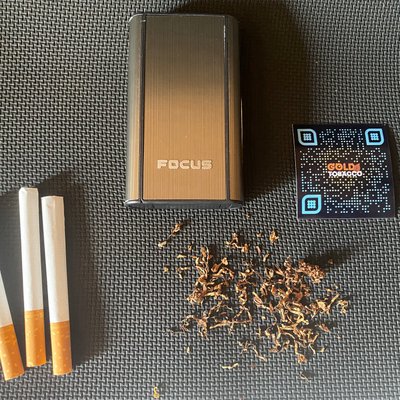 Портсигар Focus на 10 стандартних сигарет з автоподачею Focus фото