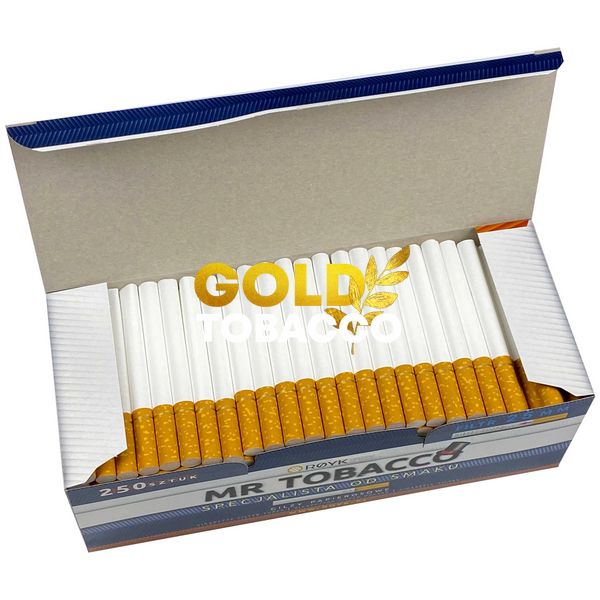 Гільзи сигаретні з довгим фільтром 25 мм MR TOBACCO 250 шт MR-Tobacco-25 фото