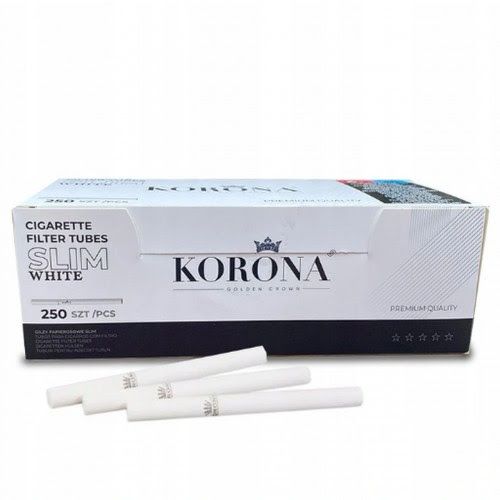 Сигаретні гільзи Korona slim (слім) 250шт Korona slim 250 фото